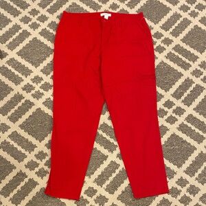 Cabaret Red Cargo Pants size 10